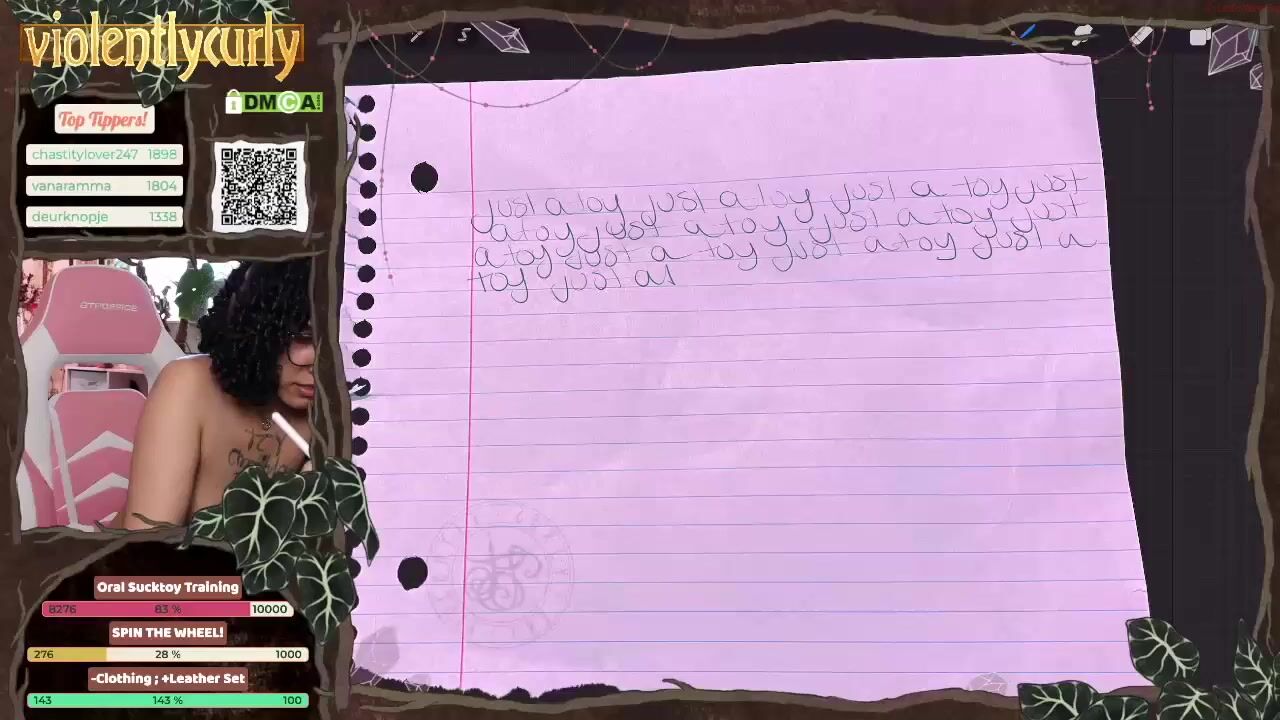 violentlycurly Video  317 Seconds