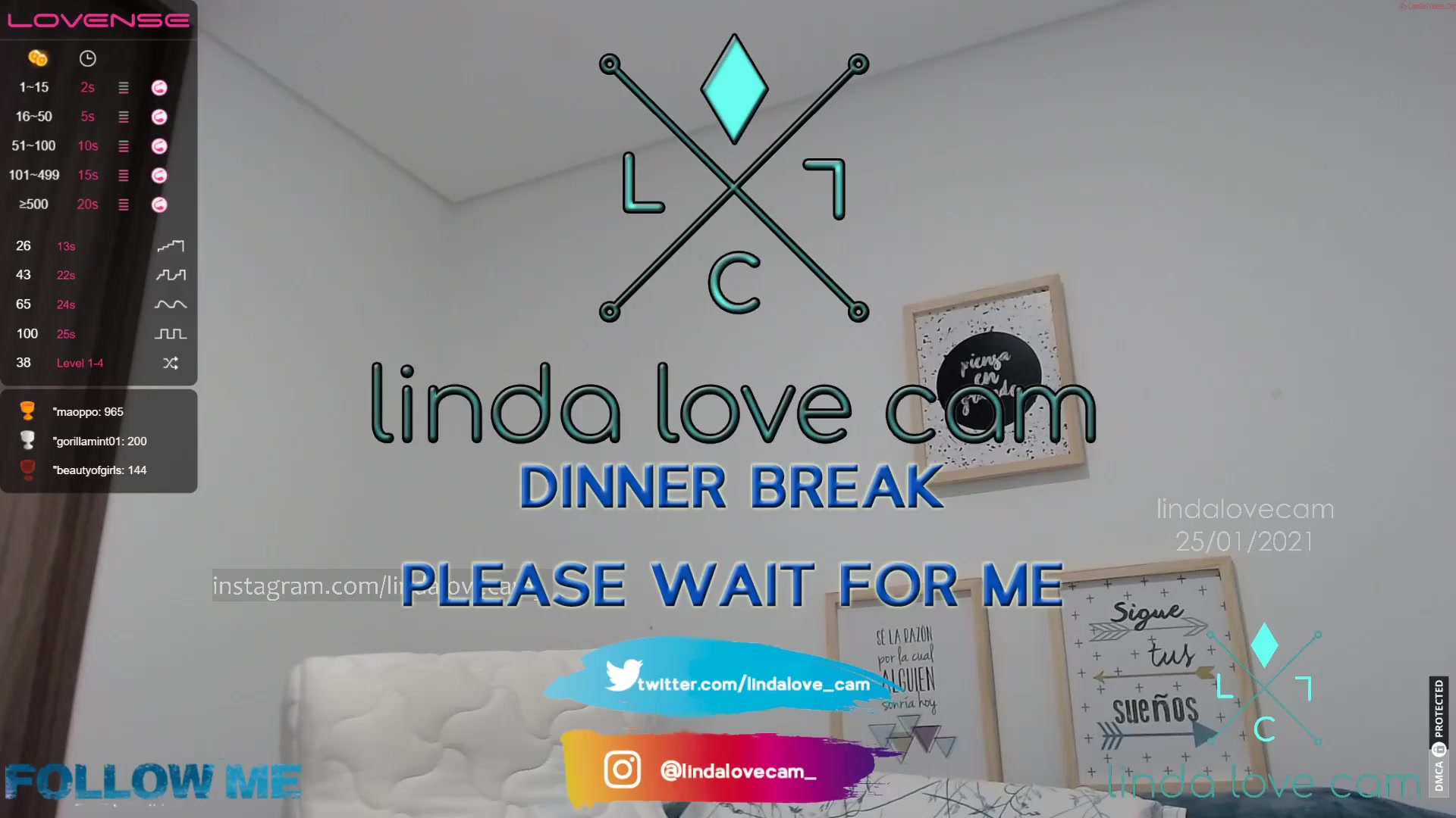 lindalovecam Video  685 Seconds