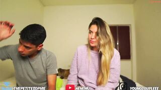 thepetitesophie - Private  Chaturbate Video Racerback bra office muscle mama