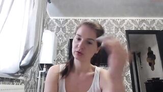 georgine_les - [Chaturbate] home alone Playing On Live Webcam art