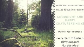 lusciousxluci Video  483 Seconds